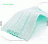 Hot selling adjustable 3 ply soft non woven fabric face mask 