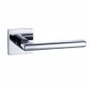 Ultra Hardware Door Mortise Interior Set Door Lock Handle with square rosette