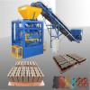 semi-automatic concrete hollow block cement brick making machine