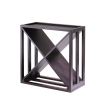 High quality wooden modular wood wine display rack for red wine store