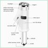 2019 new multifunctional car charger with power bank flashlight hammer