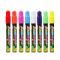 Manufacturer direct sales 6mm erasable liquid chalk marking flash color graffiti painting led fluorescent board special pen.  Report