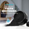 1 oz Activated Coconut Charcoal Powder Teeth Whitening Powder Bamboo Teeth Whitening Kit with Toothbrush for Oral Hygiene