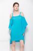 Off Shoulder Rayon Loose  Beach Dress for Women 
