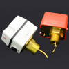 Flow switch ammonia with evaporative cold water flow alarm control switch water cut protection