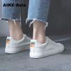 HOT Women Sneakers Fashion Breathble Vulcanized Shoes Pu leather Platform Lace up Casual White Tenis Feminino Zapatos De Mujer 9