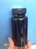 high quality black capsule bottle/pill bottle 150ml -400cc pet plastic bottle