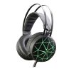 High quality custom stereo gaming headset with microphone black color