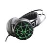 High quality custom stereo gaming headset with microphone black color