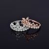 Princess' Crown Diamond Rings for Wedding Party