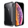 iPhone X Case, iPhone Xs Case, iPhone X Defender Case, Aluminum, TPU, Clear PC, Military Grade Machined Metal Protective Case for Apple iPhone Xs, iPhone X, iPhone 10 (Black)