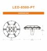 LED post top light   ( LED-9800)