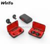 IPX7 Waterproof Bluetooth Earphone Touch Control Wireless Headphone with 2600mAh Charging Box