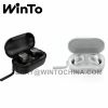 Fashion TWS Wireless Earphones BT 5.0 Bluetooth Headphone Business Style Earbuds Clear Phone Talk