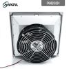 24v dc dual ball bearing 17251 axial fan and air filter 255*255 mm ventilation cooler fan filters and metal guard FK6625.024