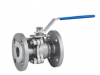 2-PC flanged ball valve