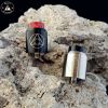 TOP Selling RDA ceramic clamp system build deck bottom bridged airflow collab stuff between Blitz and Suck My Mod