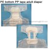 Super absorbent disposable adult diaper nappy for elderly people