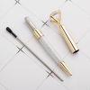 Diamond Metal Ballpoint Pen for Office & School Supplies