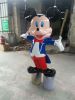 Disney cartoon character Mickey Mouse Donald Duck FRP sculpture