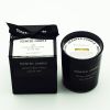 Neutral aromatherapy candles without LOGO black glass candles