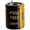 electrolytic capacitor snap in 
