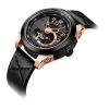 Popular Luxury Gift Waterproof Miyota Japan Movement Stainless Steel Leather Watch