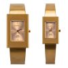 Luxury dress watch couple watch stainless steel sapphire crystal watch 