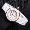 Luxury gold Fashion Ceramic Women Watch