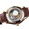 Man Mechanical Watch Custom Your Own Watch Custom Logo Watch Real Leather Watch China Factory