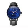 Luxury brand custom classic 6P00 quartz moonphase watches large dial chronograph watches 
