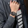 Custom Fashion Personalized Design Stainless steel Water resistant Watch 