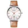 Fashion simple style analog stainless steel watch for promotion 