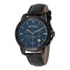 New Modle Hign End Black Plated Stainless Steel Quartz Watch For Men 
