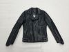 Men's  Biker Jacket faux leather Jacket