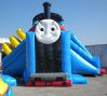 Commercial inflatable bouncer with slide, giant inflatable toys for party B3062