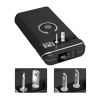 3 in 1 Qi Wireless Power Bank 10000mAh Travel Charger