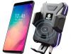 Voice Control Smart Mobile Phone Holder with Qi Fast Wireless Car Charger