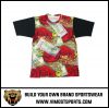 100% Polyester Short Sleeve Sublimation Breathable T-shirt