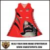 Full Sublimation Printing Customized Logo Netball A-line Dress