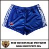  Custom Cheap Polyester And Cotton Own Designs Sublimated Club Rugby Short 