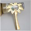 coconut tree bottle opener with golden color