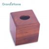 Wholesale small facial tissue box from teak wood for global market 