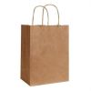 square bottom brown paper bag