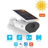 Tuya APP Remote Control Night Vision HD 1080P IP66 Smart WI-FI Solar Power Supply Outdoor Camera