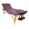 3 section wooden portable folding massage table