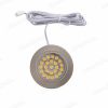 Dimmable recessed installtion 3w DC 12v led Puck/Under Cabinet Light led Spotlight Pure White or Warm White White Shell