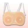 Hot sale cosplay men dress up CD silicone breast forms with strap