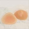 Triangle shape concave bottom high-grade silicone breast form soft artificial breast silicone breast prosthesis for mastectomy