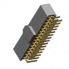 1.27mm Female Header Gold Plated Angle Dip type